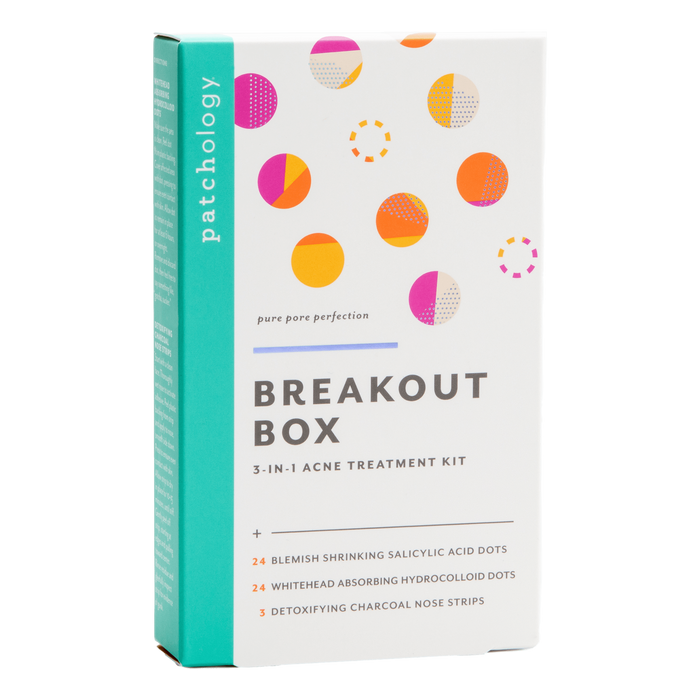 Patchology Breakout Box 3-in-1 Acne Treatment Kit