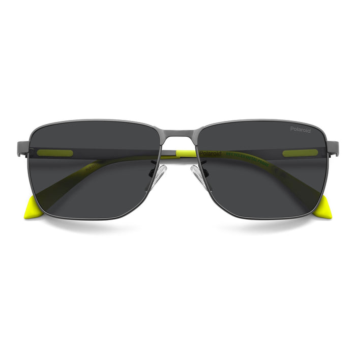 MATTE DARK RUTHENIUM / 58-15-145 / GREY POLARIZED