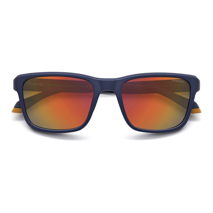 MATTE BLUE / 54-19-145 / RED MULTILAYER POLARIZED