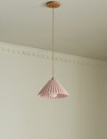 #color::blush #size::12"dia #finish::honey-oak