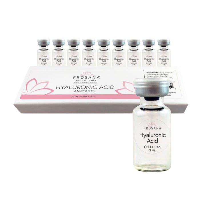 Prosana Hyaluronic Acid Ampoule, 3 mL, 10 ct