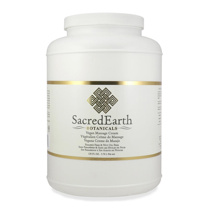 Massage Creams & Butters 1 gal Sacred Earth Botanicals Vegan Massage Cream