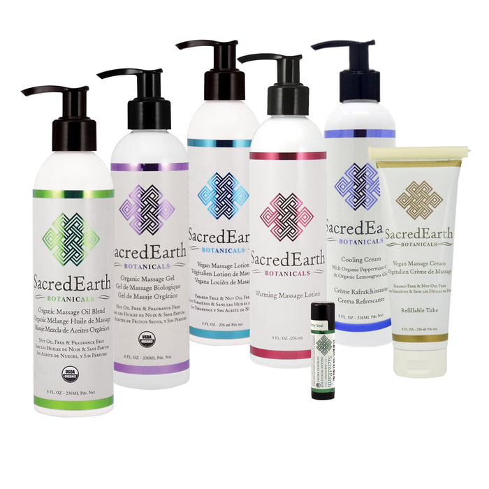 Sacred Earth Botanicals Professional Trial Kit, 7 piece