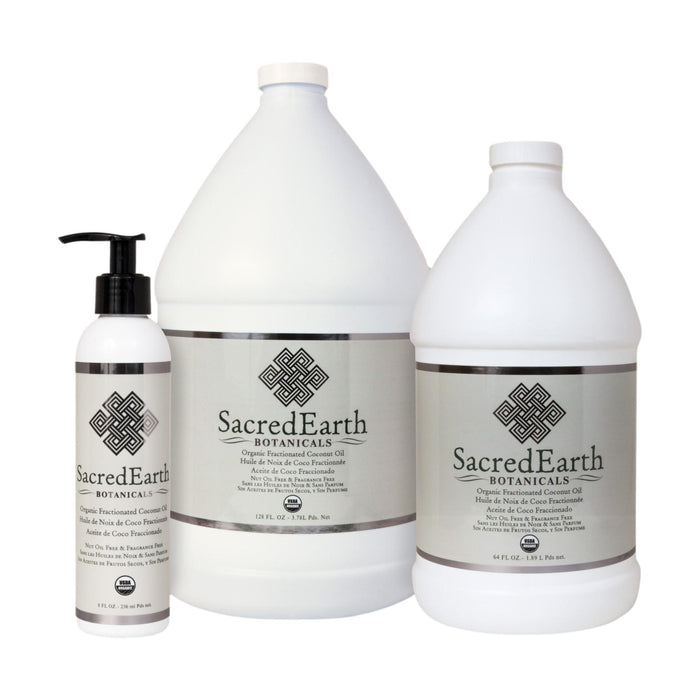 Sacred Earth Organic Fractionated Coconut Oil