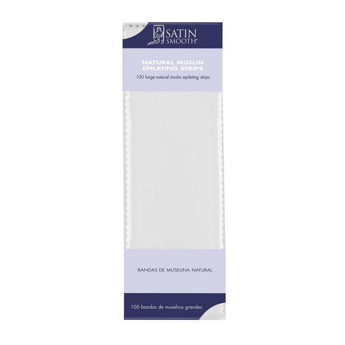 Epilating Strips & Rolls Large Satin Smooth Muslin Strips