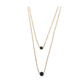 Serina & Company Double Strap Lava Necklace