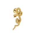 Serpentine Flat Back Stud