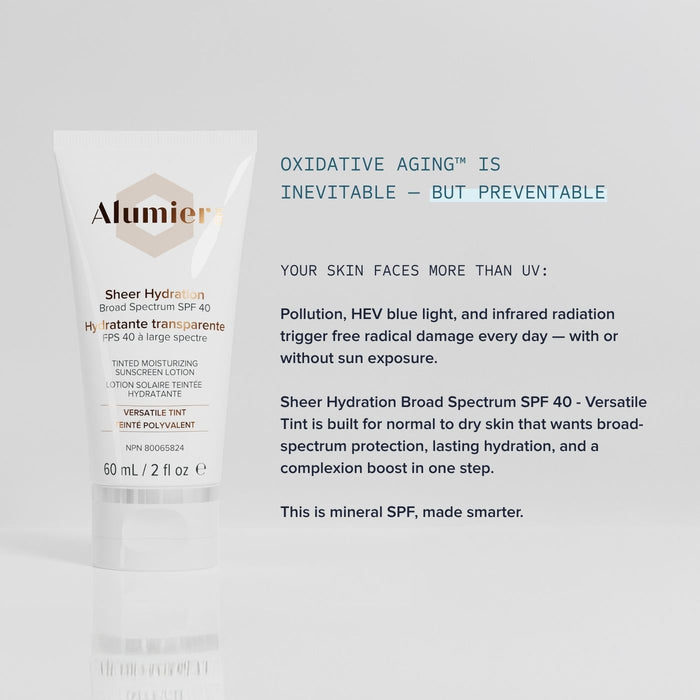 Sheer Hydration Broad Spectrum SPF 40 - Versatile Tint
