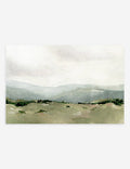 #frame-option::unframed #size::12--x-8- #size::24--x-16- #size::30--x-20- #size::36--x-24- | Shepherd's Meadow Print unframed features a soft pastoral landscape by Hannah Winters