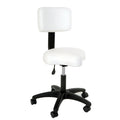 Esthetic Tables & Chairs Silhouet-Tone Stool with Backrest / Contoured