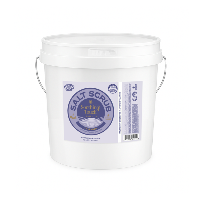 Soothing Touch Herbal Salt Scrub, Lavender, 10 lbs