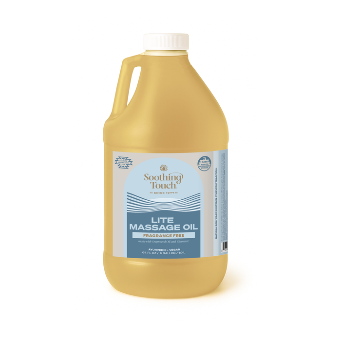Soothing Touch Massage Oil, Light, Fragrance Free