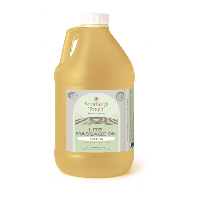 Soothing Touch Massage Oil, Nut-Free Lite, Unscented