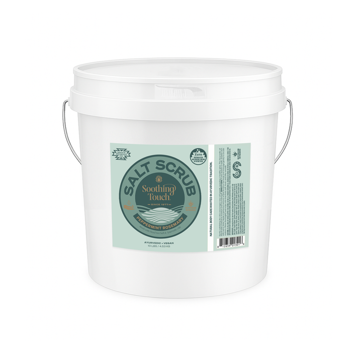 Soothing Touch Salt Scrub, Peppermint Rosemary