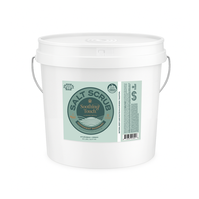 Soothing Touch Salt Scrub, Peppermint Rosemary