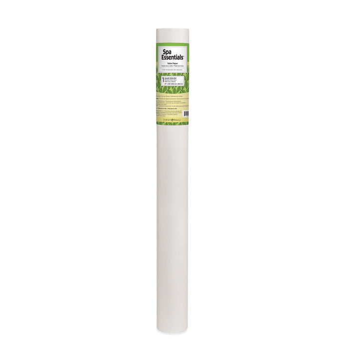 Sheets, Pads & Table Papers Spa Essentials Table Paper / Waxing / White / 27" x 225'