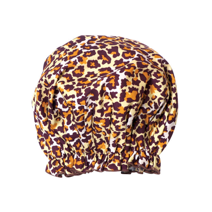 Bath & Body Leopard Spa Sister Bouffant Shower Cap