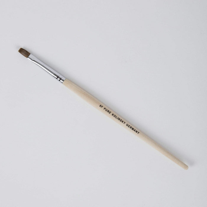 Nail Brushes & Cuticle Pushers #6 F Spade Kolinsky Gel Brush , #6 F and #8 F