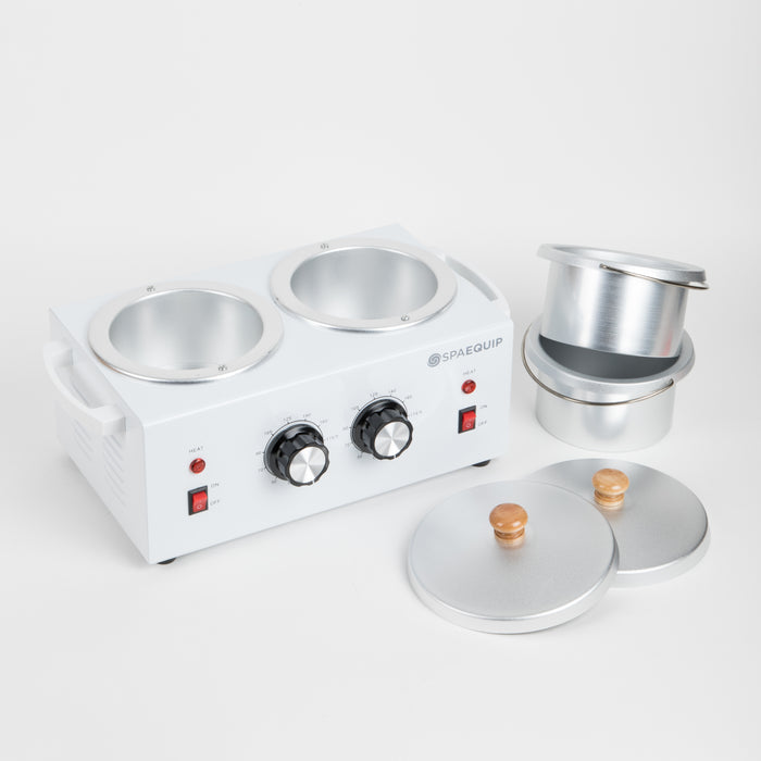 SpaEquip Double Wax Warmer