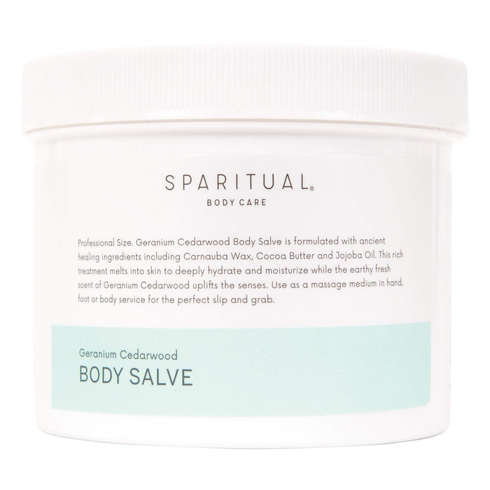 Lotions, Creams & Butters SpaRitual Geranium Cedarwood Body Salve, 26.5 oz