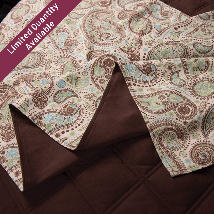 Sposh Massage Table Saddle Paisley Collection