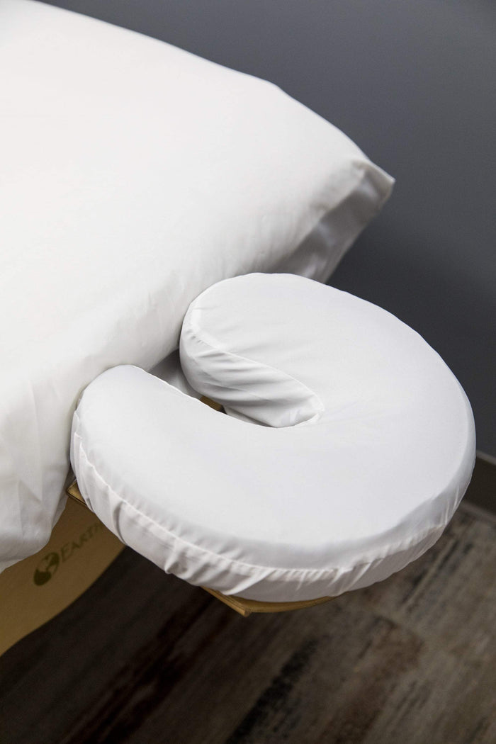 Sposh Premium Waterproof Microfiber Protective Face Rest Cover,  White