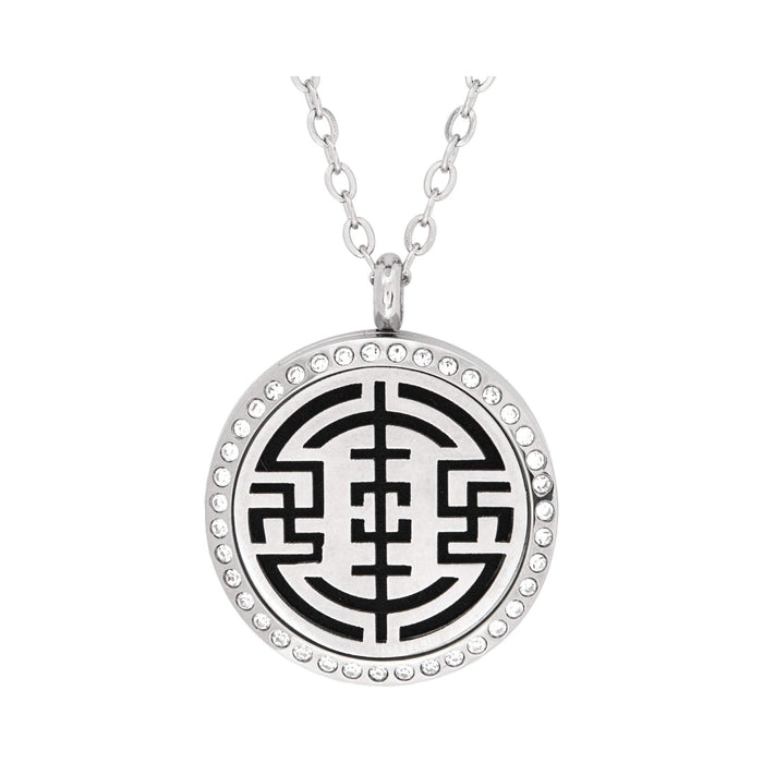 Jewelry Stainless Steel Orient Crystal Pendant