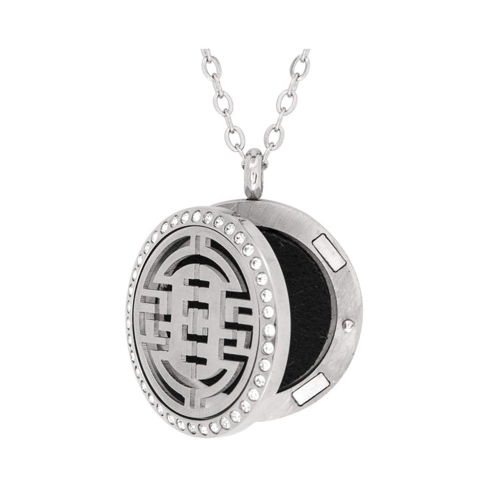 Jewelry Stainless Steel Orient Crystal Pendant