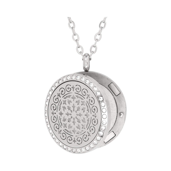 Jewelry Stainless Steel Siren Crystals Pendant