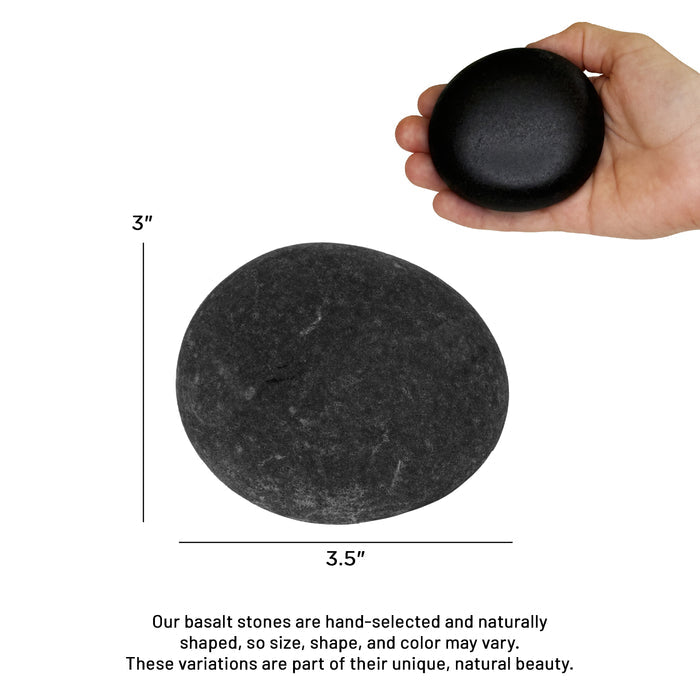 Theratools Basalt Stone Set. Large