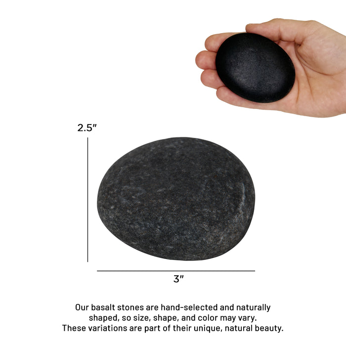 Theratools Basalt Stone Set, Medium