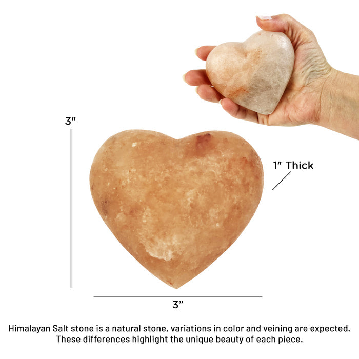 Theratools Himalayan Salt Heart Massage Tool