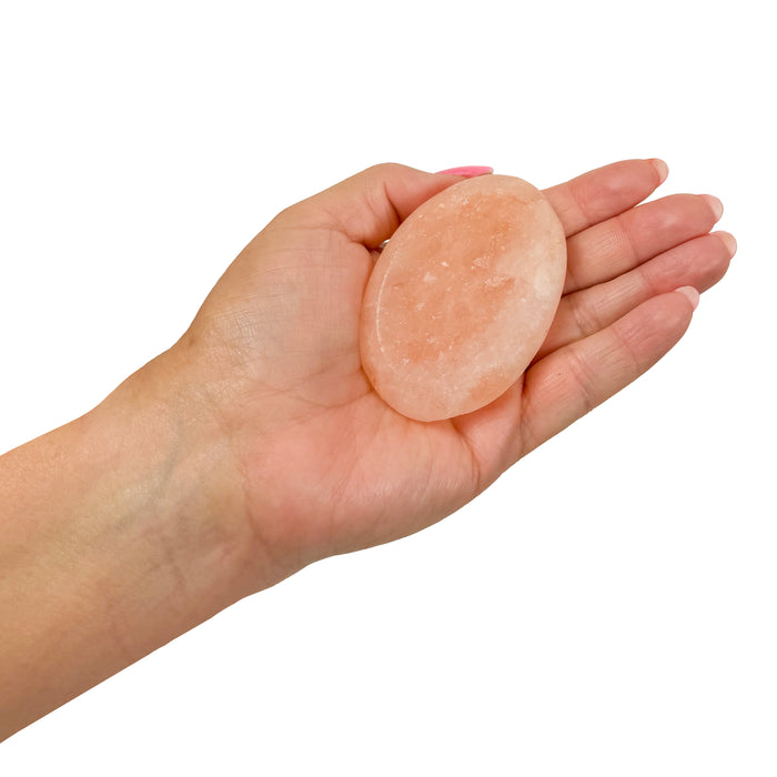 Theratools Himalayan Salt Oval Massage Tool