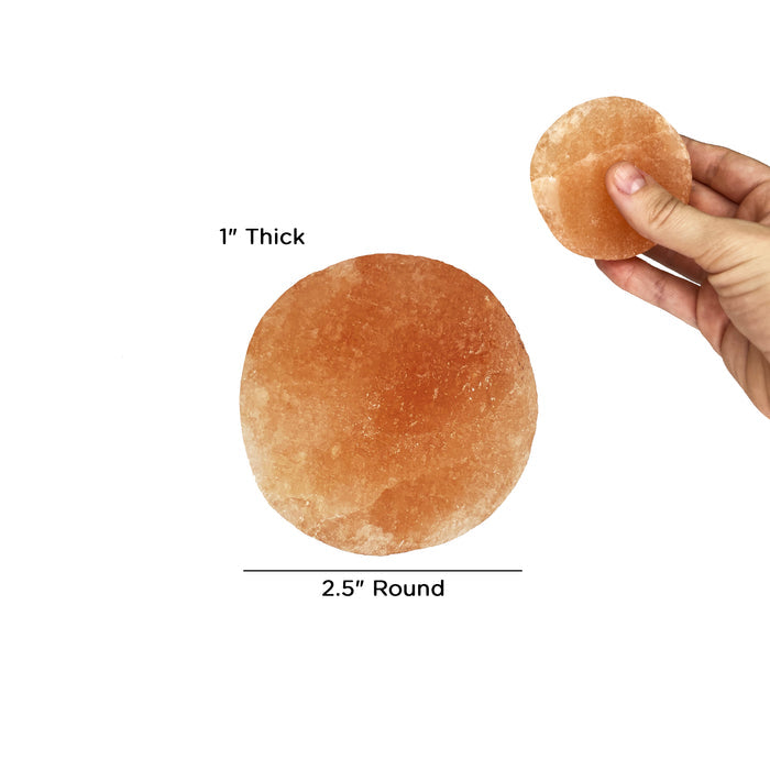 Theratools Himalayan Salt Round Massage Tool, Small