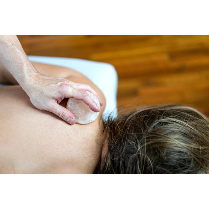 Theratools Himalayan Salt Round Massage Tool, Small