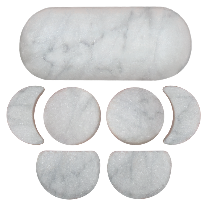 Theratools Marble Facial Starter Set,  7 piece