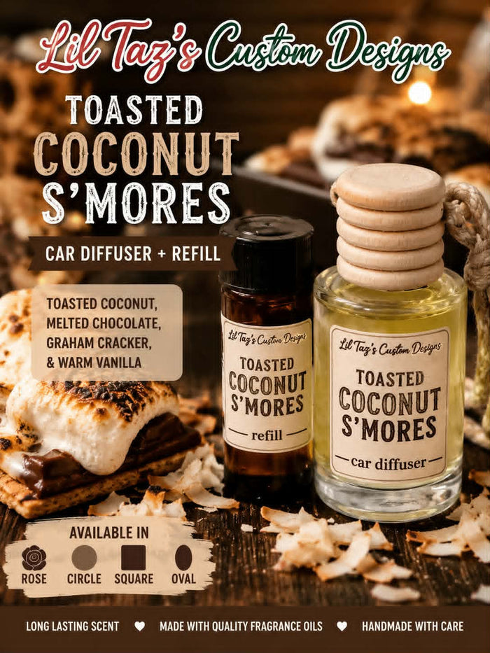 Toasted Coconut S'mores Car Diffuser