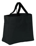 Tote Bag w/Side Pocket, Black