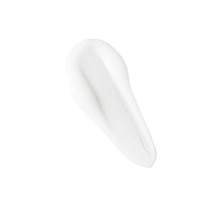 Close-up texture swatch of Skinfix Triple Lipid-Hyaluronate Serum — a smooth, white cream, on a transparent background.