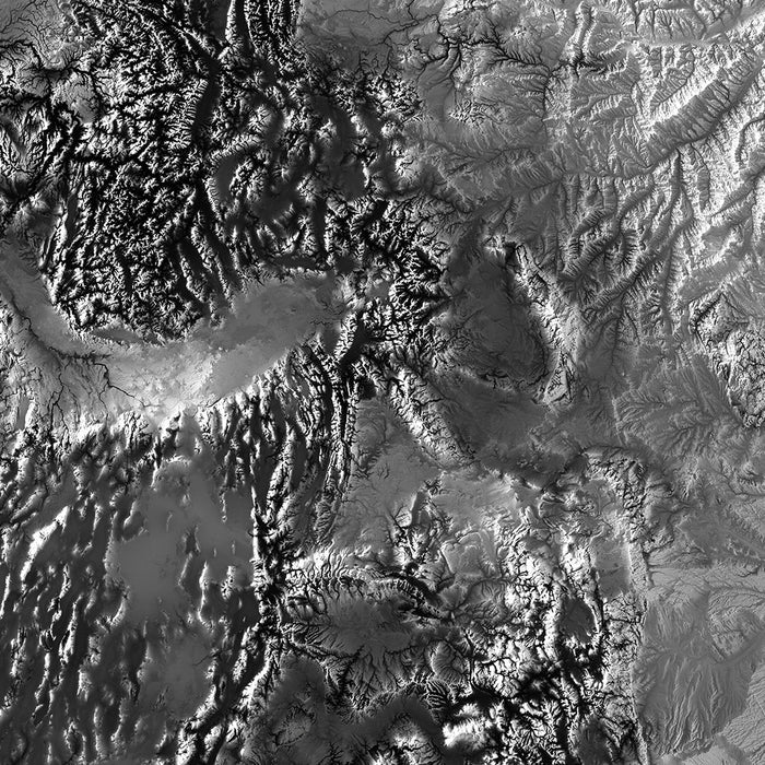 USA Elevation Map - No Frame - North Drinkware