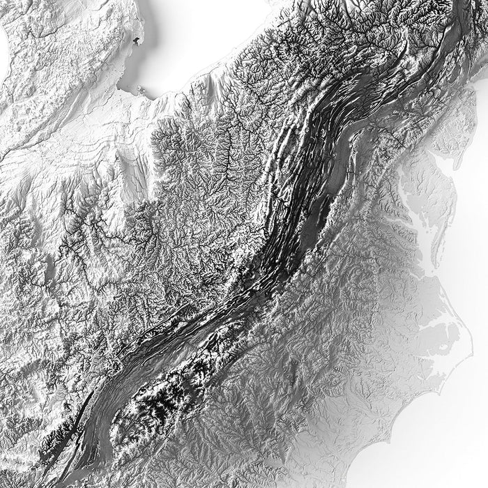 USA Elevation Map - No Frame - North Drinkware
