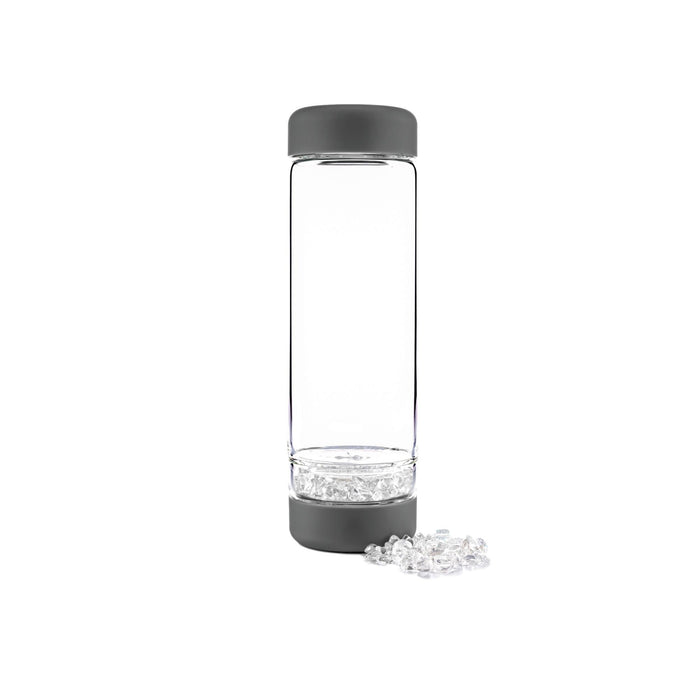 VitaJuwel inu! Crystal Bottle, Lava Grey