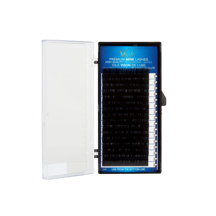 Vlash Faux Mink Lashes M-Curl, Black Lashes 5000 ct., 1-Tray