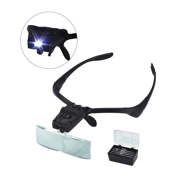 Magnifying & Diagnostic Lamps VLash Magnispec Pro Glasses with LED Light