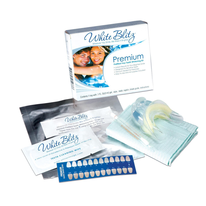 LED & Light Therapy White Blitz Pre-Filled Mouthpiece Kit
