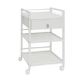 Trolleys & Carts Wooden Retro Esthetician Trolley White